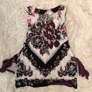 Free People Colorful Tank Top